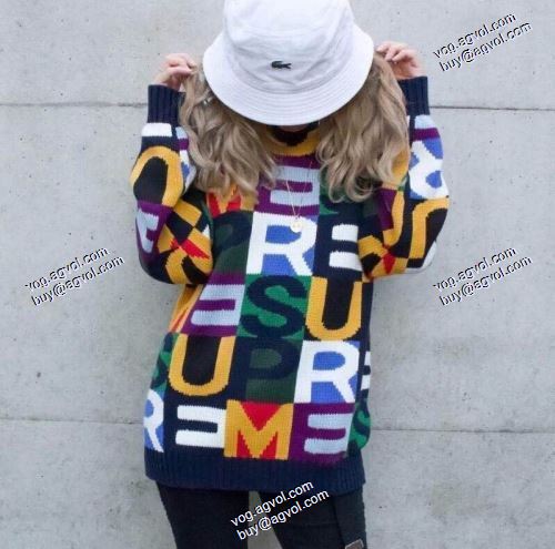 SUPREMEコピー ブランド Sup18FW Big Letter シュプリームブランド 偽物 通販 プルオーバー  人目を惹くデザイン 