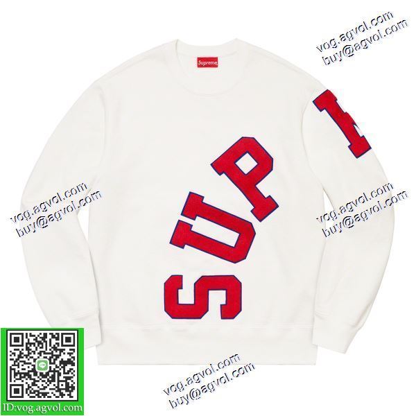シュプリーム SUPREME コピー 目玉商品 2020秋冬 Supreme FW20 Big Arc Crewneck 大LOGO プルオーバーパーカー 2色可選