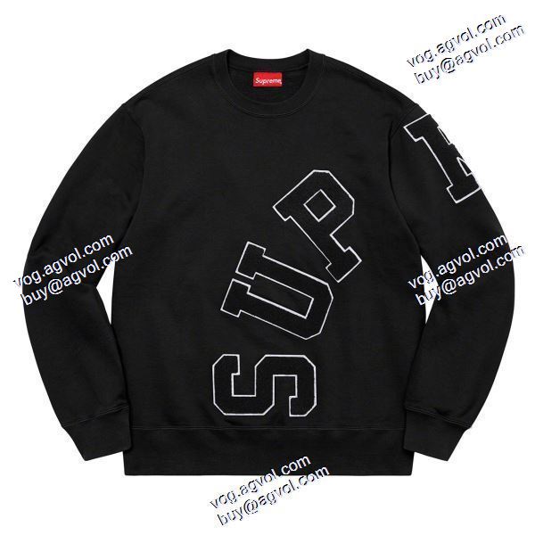 シュプリーム SUPREME コピー 目玉商品 2020秋冬 Supreme FW20 Big Arc Crewneck 大LOGO プルオーバーパーカー 2色可選