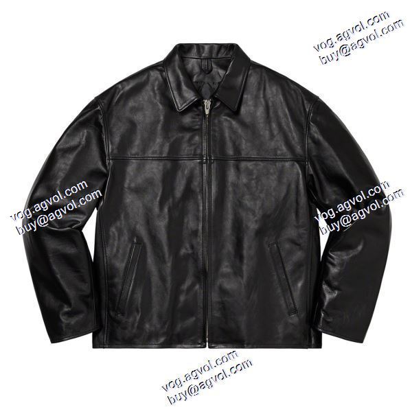 Supreme 20FW 山本耀司連名 Leather Work 顔落書きバイクジャケット 革ジャンパー  シュプリーム SUPREME ブランド コピー 【人気ブログ掲載】 2020秋冬