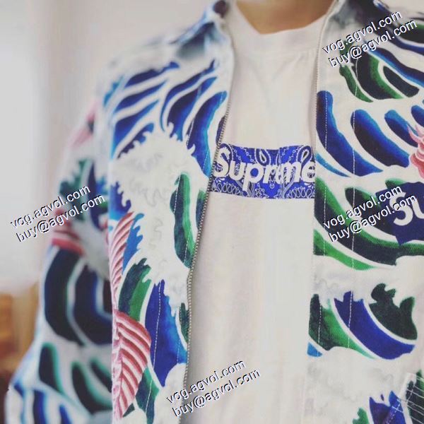シュプリーム SUPREME 2020秋冬 今からの季節にピッタリ！Supreme Waves Work Jacket デニムジャケット シュプリームブランドコピー