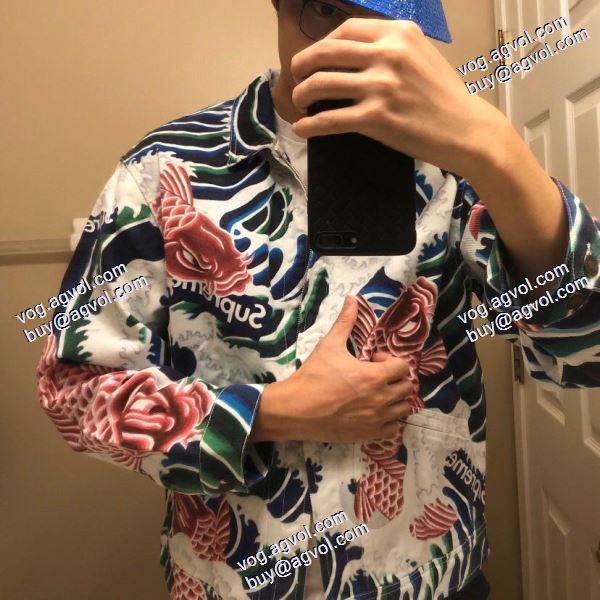 シュプリーム SUPREME 2020秋冬 今からの季節にピッタリ！Supreme Waves Work Jacket デニムジャケット シュプリームブランドコピー