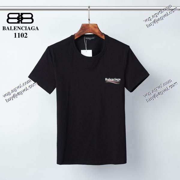 2020春夏新作海外セレブ愛用 Tシャツ/半袖 バレンシアガ BALENCIAGA 2色可選