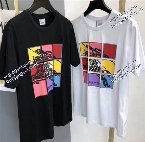 ファッション 人気 バーバリー BURBERRY 2020春夏新作 Tシャツ/半袖  2色可選