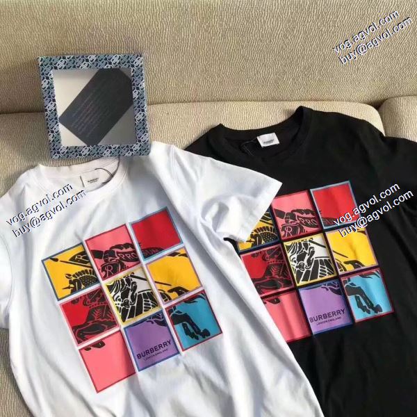 ファッション 人気 バーバリー BURBERRY 2020春夏新作 Tシャツ/半袖  2色可選