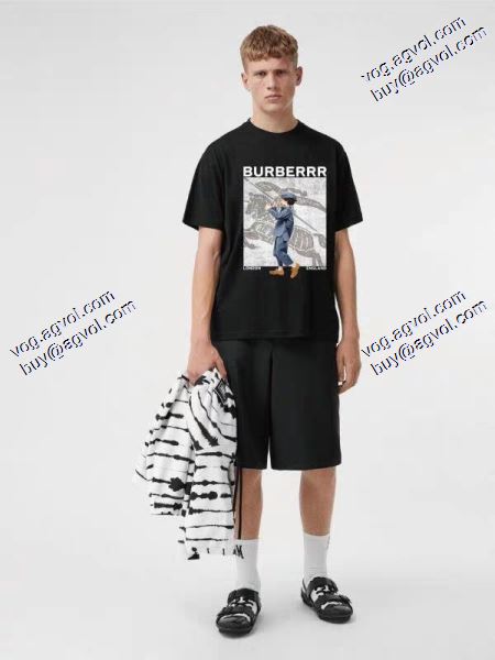 バーバリーおすすめ/オススメ 2色可選  BURBERRY 2020春夏新作 Tシャツ/半袖