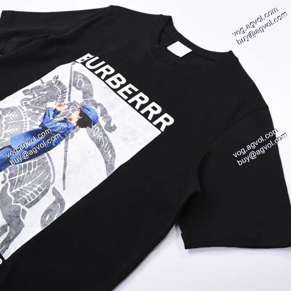 バーバリーおすすめ/オススメ 2色可選  BURBERRY 2020春夏新作 Tシャツ/半袖