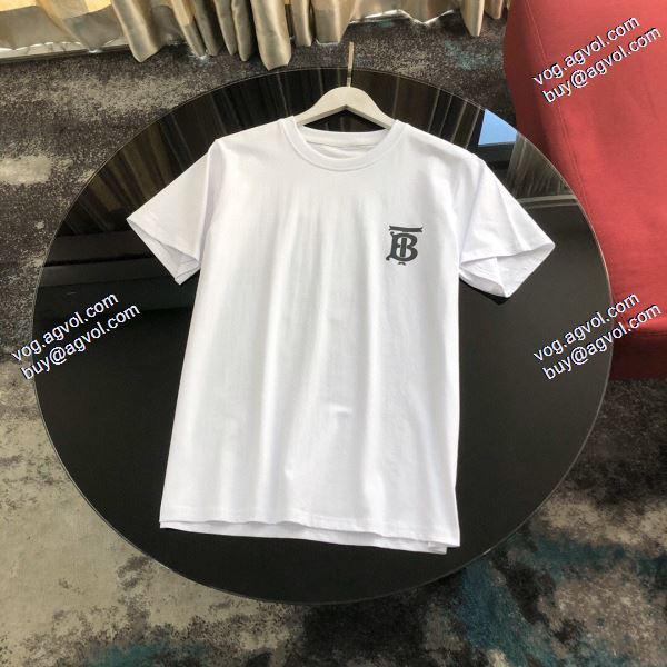 バーバリー BURBERRY 2020春夏新作 Tシャツ/半袖  2色可選  お洒落に魅せる