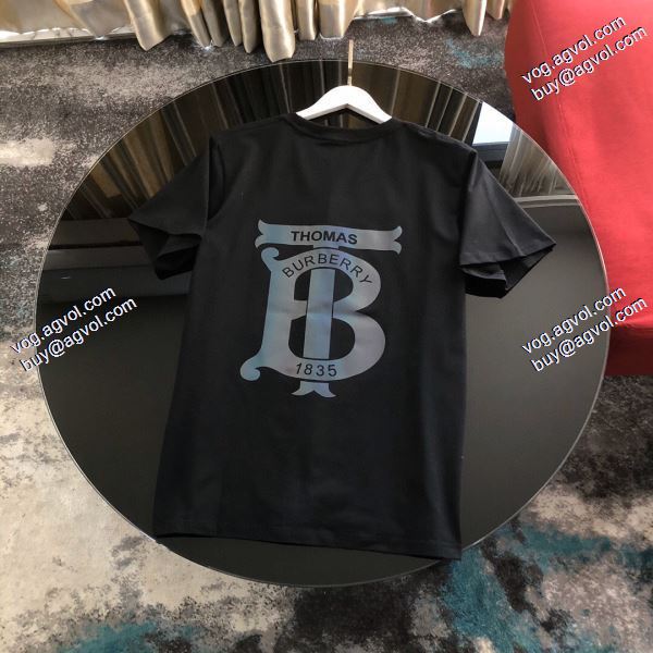 バーバリー BURBERRY 2020春夏新作 Tシャツ/半袖  2色可選  お洒落に魅せる