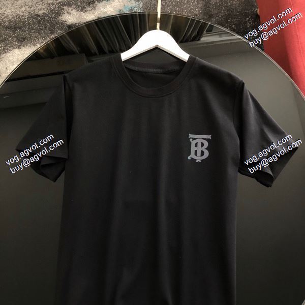 バーバリー BURBERRY 2020春夏新作 Tシャツ/半袖  2色可選  お洒落に魅せる