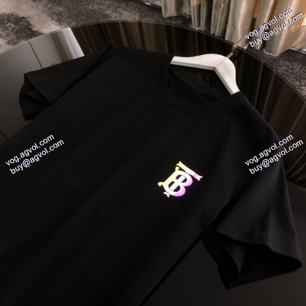 バーバリー BURBERRY 2020春夏新作 Tシャツ/半袖  2色可選  お洒落に魅せる