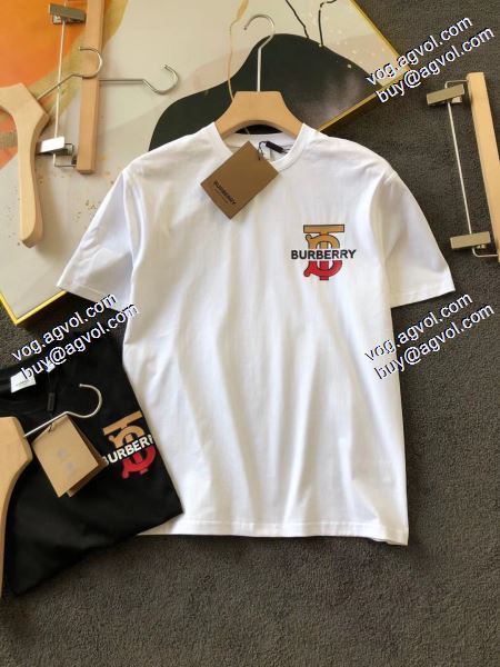 人気 ランキング バーバリー BURBERRY 2020春夏新作 Tシャツ/半袖  2色可選