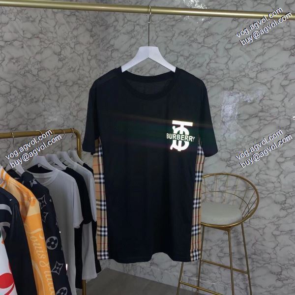 バーバリー BURBERRY 2020春夏新作  2色可選  大絶賛の履き心地! Tシャツ/半袖
