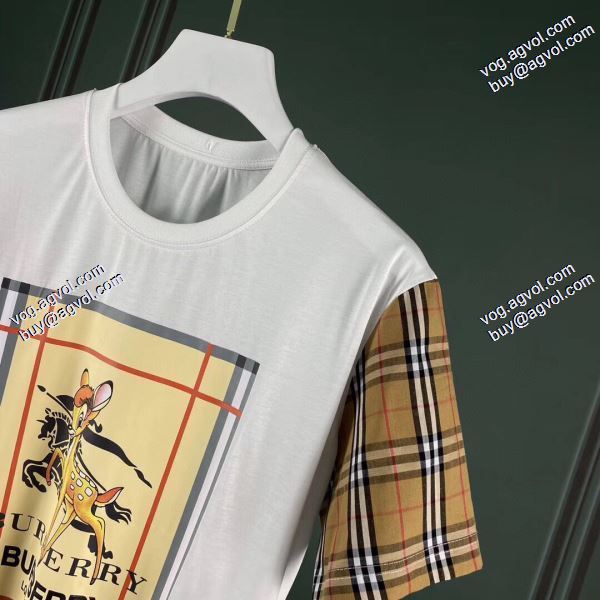 存在感のあるTシャツ/半袖  2色可選  バーバリー BURBERRY 2020春夏新作