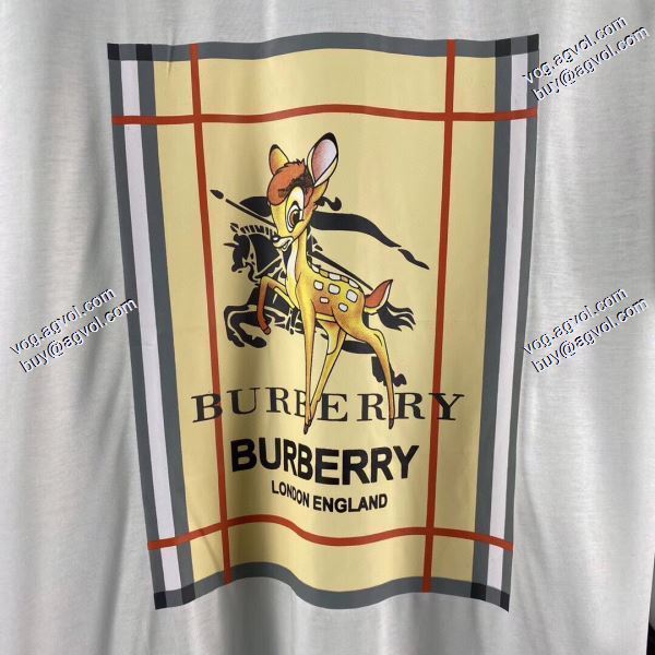存在感のあるTシャツ/半袖  2色可選  バーバリー BURBERRY 2020春夏新作