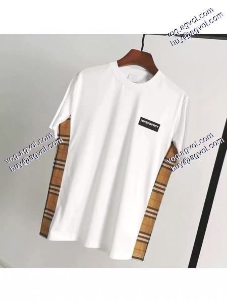 海外セレブ愛用 バーバリー BURBERRY 2020春夏新作 Tシャツ/半袖  2色可選