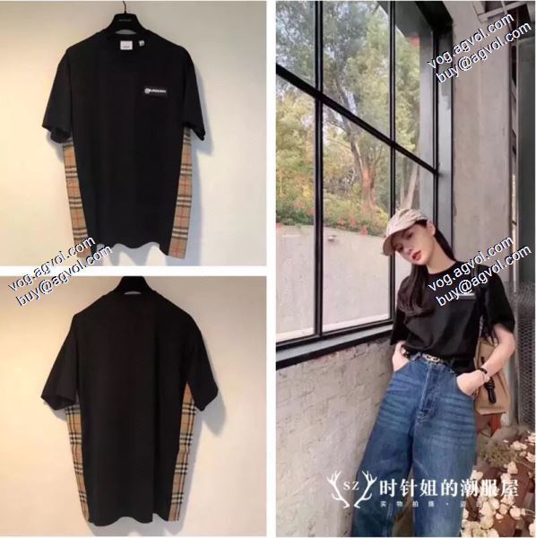 海外セレブ愛用 バーバリー BURBERRY 2020春夏新作 Tシャツ/半袖  2色可選