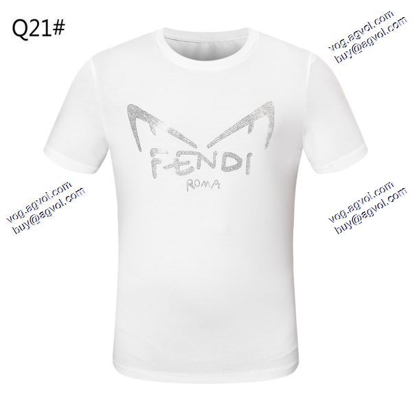 フェンディ FENDI Tシャツ/半袖強い魅力を感じる一枚 2色可選 2020春夏新作肌触りの気持ちい
