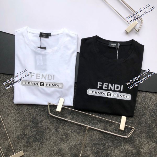 愛らしさ抜群フェンディ FENDI Tシャツ/半袖  2色可選 2020春夏新作 お洒落自在