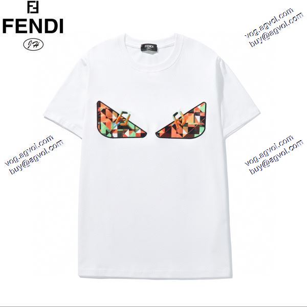 フェンディ特別人気感謝SALE FENDI Tシャツ/半袖 2色可選海外セレブ定番愛用 2020春夏新作