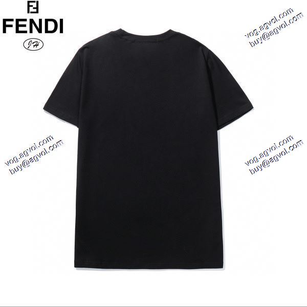個性派 フェンディ2色可選 FENDI Tシャツ/半袖 雑誌掲載アイテム 2020春夏新作 お買い得品