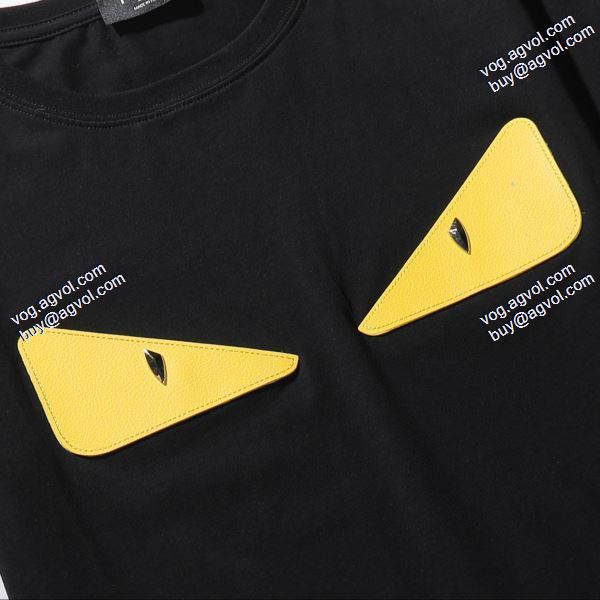 個性派 フェンディ2色可選 FENDI Tシャツ/半袖 雑誌掲載アイテム 2020春夏新作 お買い得品