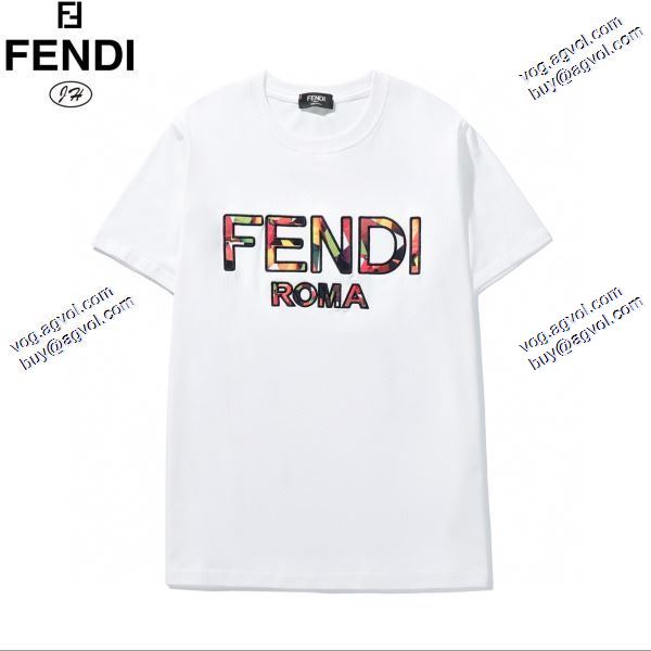 お買い得品 2色可選 フェンディ FENDI Tシャツ/半袖 高級感ある 2020春夏新作