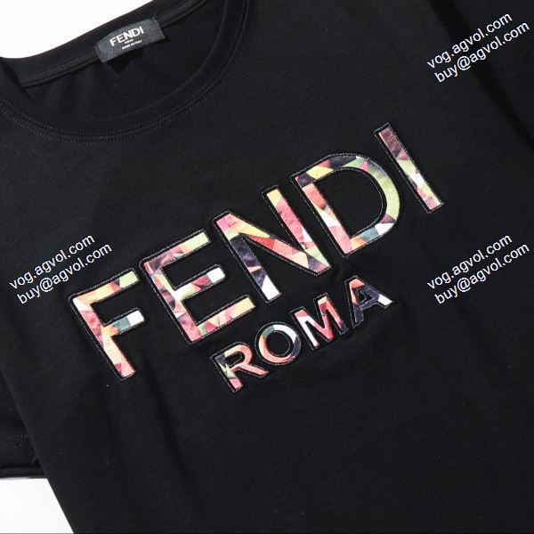 お買い得品 2色可選 フェンディ FENDI Tシャツ/半袖 高級感ある 2020春夏新作