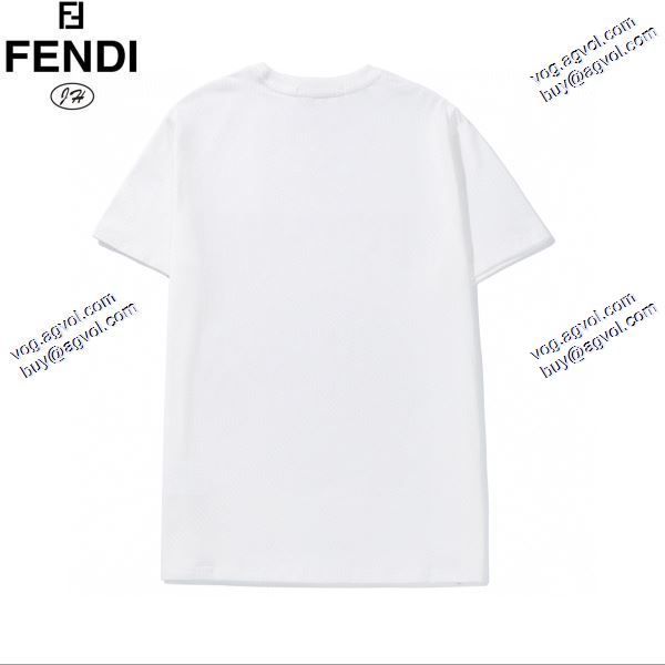 人気ブログ掲載フェンディ FENDI Tシャツ/半袖  2020春夏新作 2色可選 追跡付/関税無