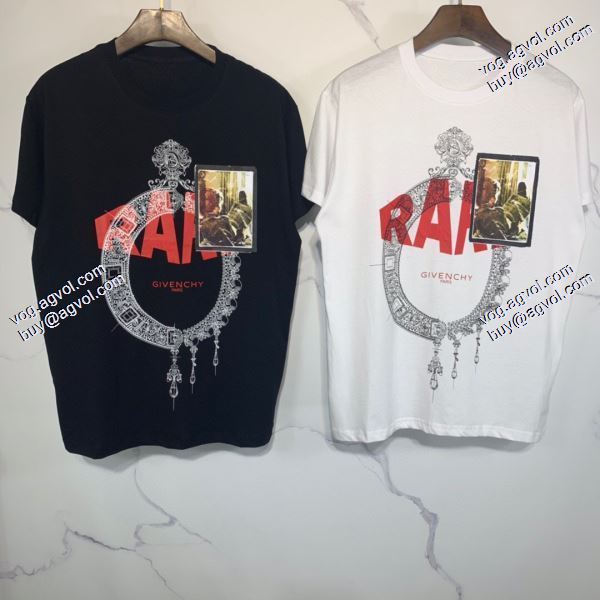 個性的なデザインジバンシー GIVENCHY 2020春夏新作 Tシャツ/半袖 2色可選
