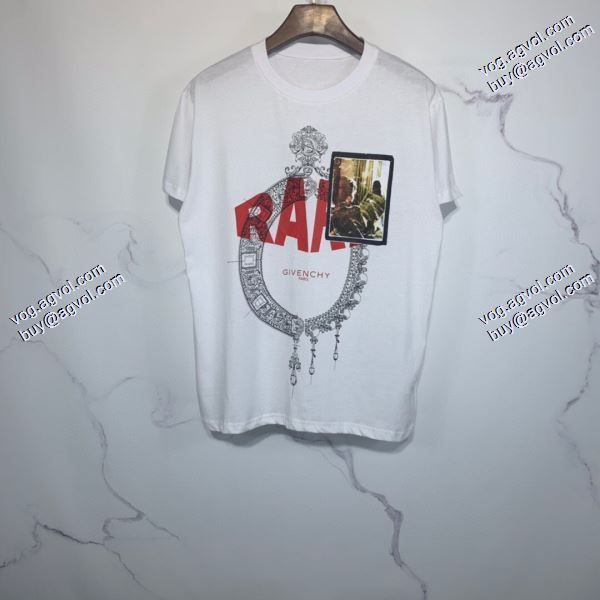 個性的なデザインジバンシー GIVENCHY 2020春夏新作 Tシャツ/半袖 2色可選