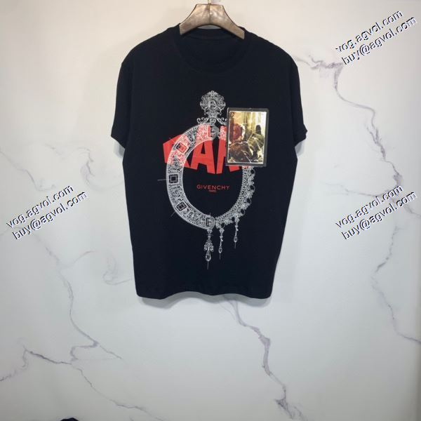 個性的なデザインジバンシー GIVENCHY 2020春夏新作 Tシャツ/半袖 2色可選
