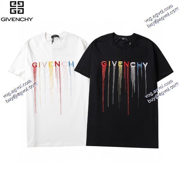 ジバンシー雑誌掲載アイテム  GIVENCHY 2020春夏新作 Tシャツ/半袖 2色可選個性的なデザイン