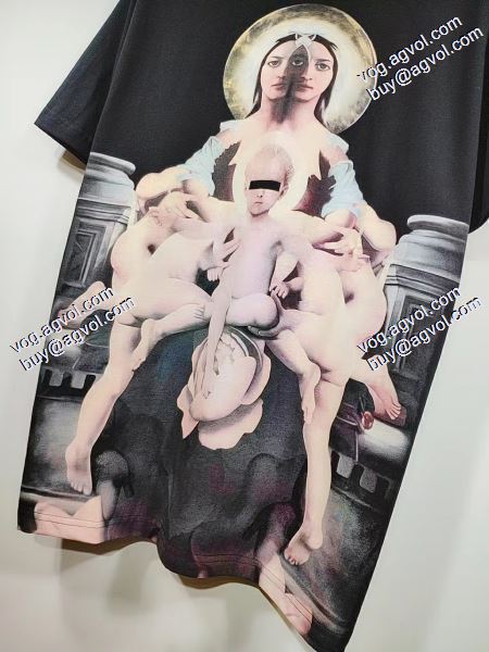 肌触りの気持ちいジバンシー GIVENCHY 2020春夏新作 Tシャツ/半袖 個性的なデザイン