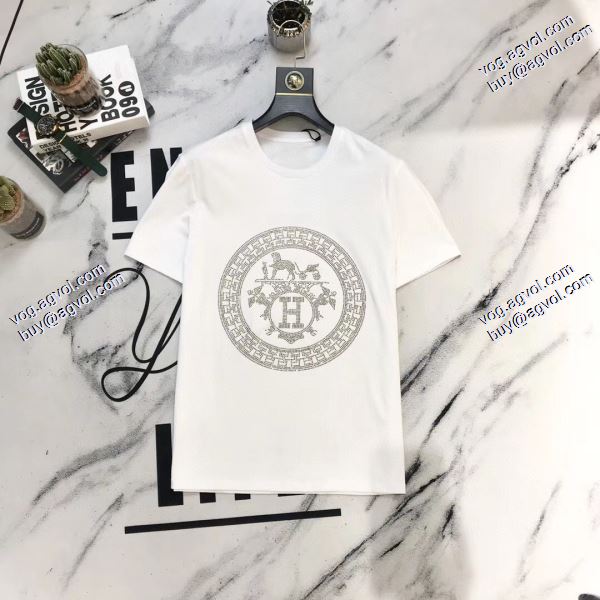 追跡付/関税無 2020春夏新作2色可選高評価の人気品 エルメス HERMES Tシャツ/半袖