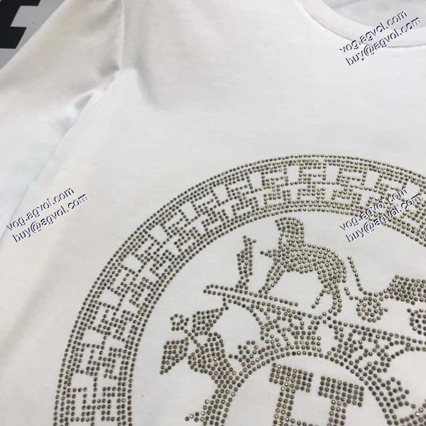 追跡付/関税無 2020春夏新作2色可選高評価の人気品 エルメス HERMES Tシャツ/半袖