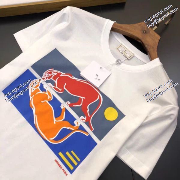 大人キレイに仕立てる 2020春夏新作 エルメス HERMES Tシャツ/半袖  2色可選