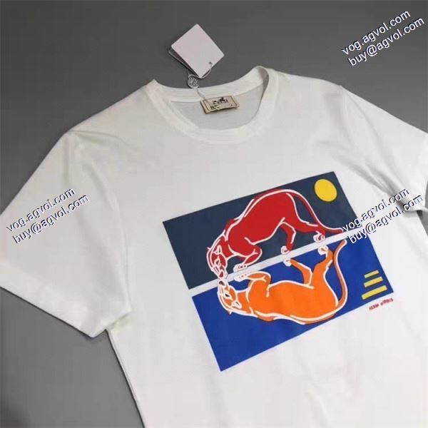 大人キレイに仕立てる 2020春夏新作 エルメス HERMES Tシャツ/半袖  2色可選