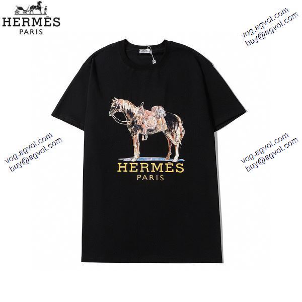 2020春夏新作 エルメス HERMES Tシャツ/半袖  3色可選海外セレブ定番愛用