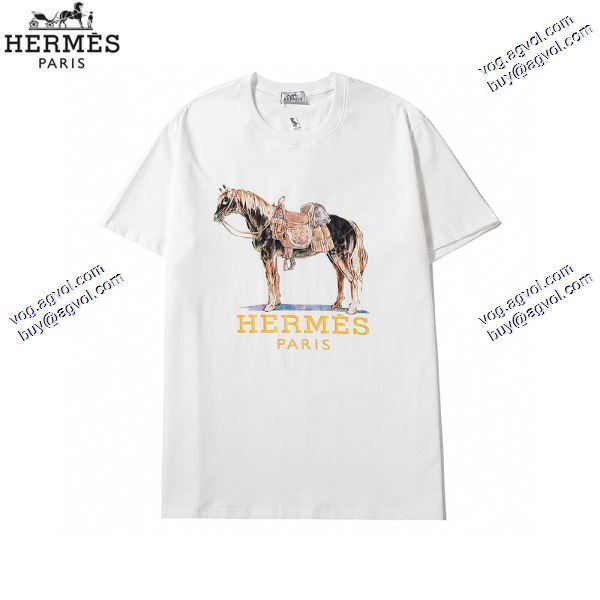 2020春夏新作 エルメス HERMES Tシャツ/半袖  3色可選海外セレブ定番愛用
