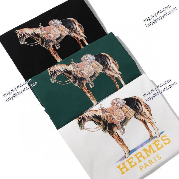 2020春夏新作 エルメス HERMES Tシャツ/半袖  3色可選海外セレブ定番愛用