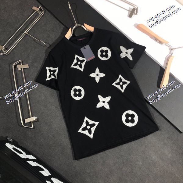 2色可選 人気雑誌掲載 2020春夏新作 ルイ ヴィトン存在感のある  LOUIS VUITTON Tシャツ/半袖