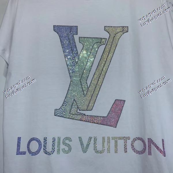 LOUIS VUITTONモデル大絶賛 Tシャツ/半袖 2色可選 モデル大絶賛2020春夏新作ルイ ヴィトン高品質