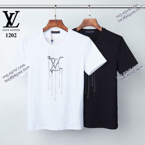 大人キレイに仕立てる 2020春夏新作ルイ ヴィトン LOUIS VUITTON Tシャツ/半袖 2色可選