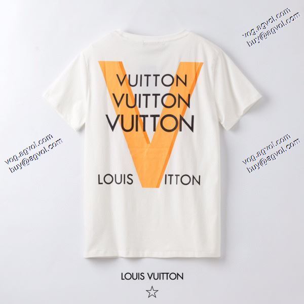 海外セレブ定番愛用 LOUIS VUITTON Tシャツ/半袖 2色可選 2020春夏新作ルイ ヴィトン
