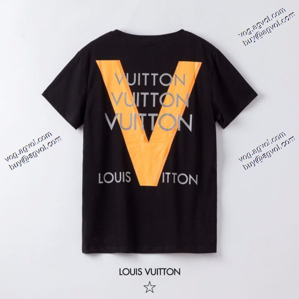 海外セレブ定番愛用 LOUIS VUITTON Tシャツ/半袖 2色可選 2020春夏新作ルイ ヴィトン