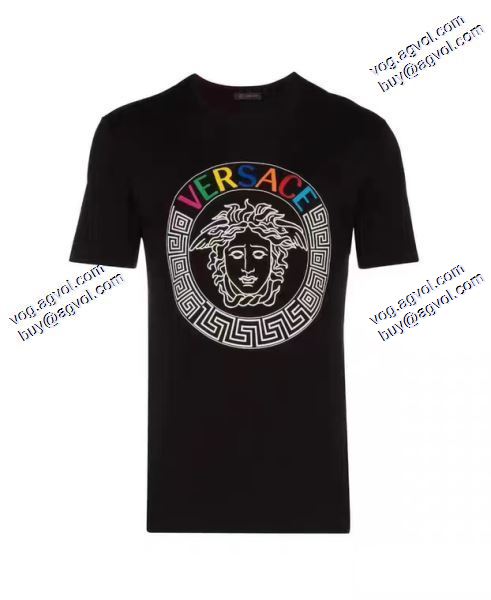 高級感あるヴェルサーチVERSACE 2020春夏新作 Tシャツ/半袖 人気ブログ掲載 2色可選