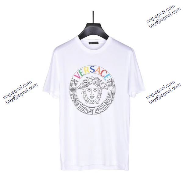 高級感あるヴェルサーチVERSACE 2020春夏新作 Tシャツ/半袖 人気ブログ掲載 2色可選