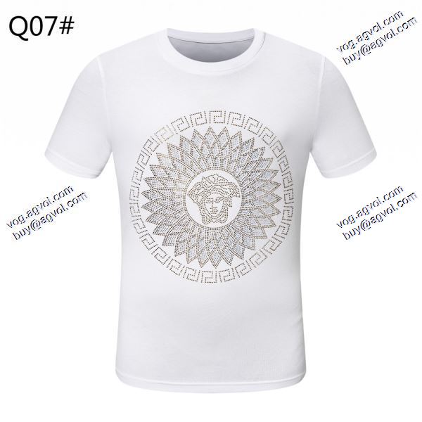 存在感のある 2色可選 ヴェルサーチVERSACE 2020春夏新作 Tシャツ/半袖 大人の個性を