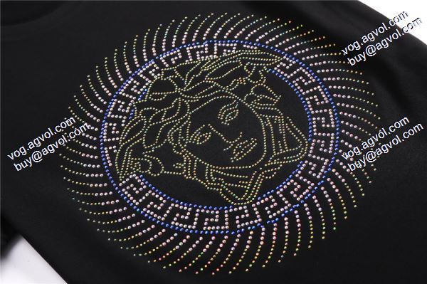 VERSACE 存在感のあるヴェルサーチ 2020春夏新作 Tシャツ/半袖 ランキング商品 2色可選